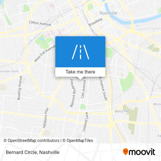 Mapa de Bernard Circle