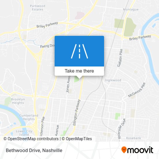 Mapa de Bethwood Drive
