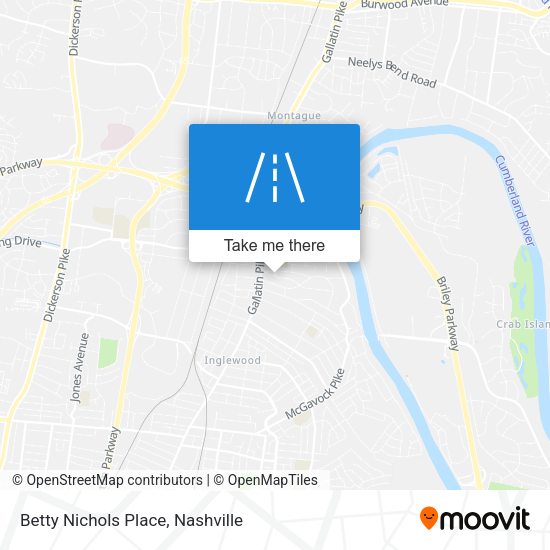 Mapa de Betty Nichols Place