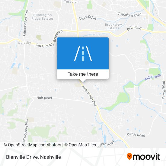 Mapa de Bienville Drive