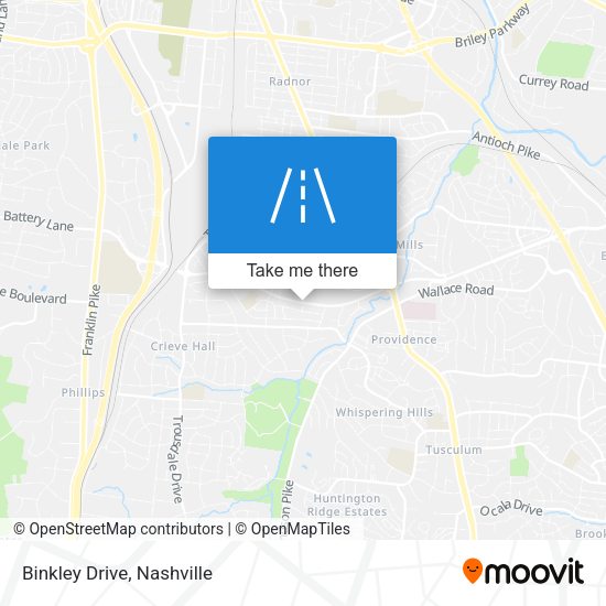 Mapa de Binkley Drive