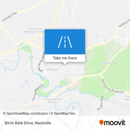 Birch Bark Drive map