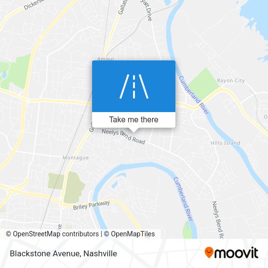 Blackstone Avenue map