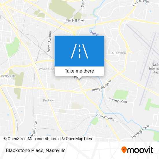 Blackstone Place map