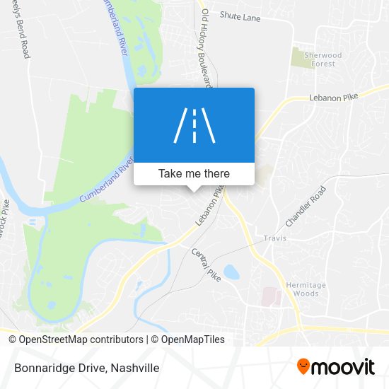 Mapa de Bonnaridge Drive