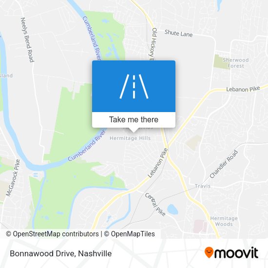 Mapa de Bonnawood Drive