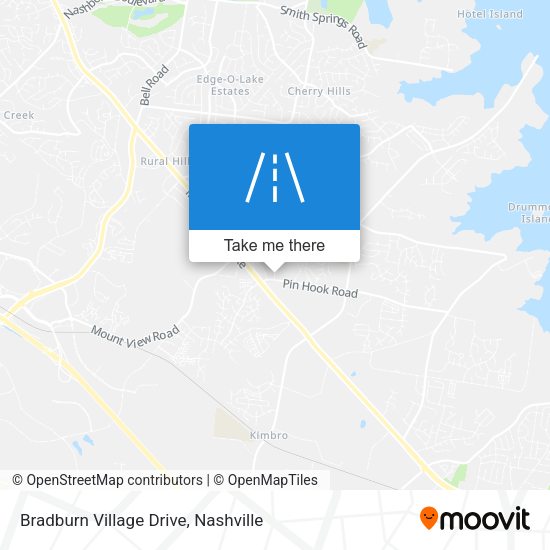 Bradburn Village Drive map