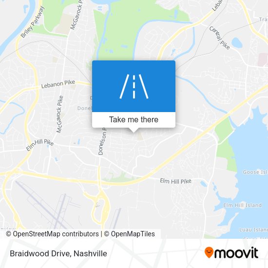 Mapa de Braidwood Drive