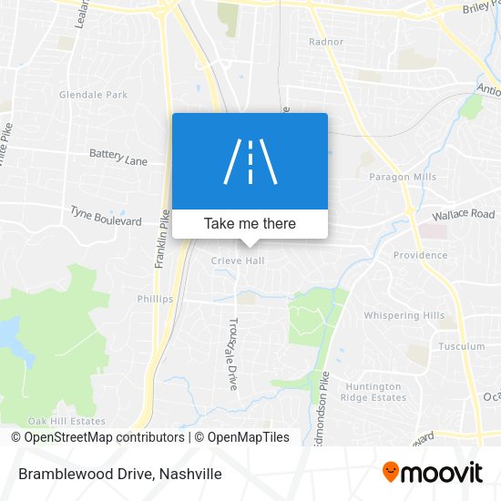 Bramblewood Drive map