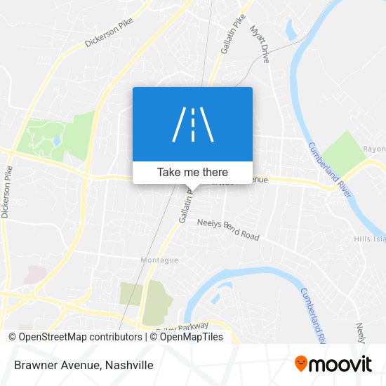 Mapa de Brawner Avenue