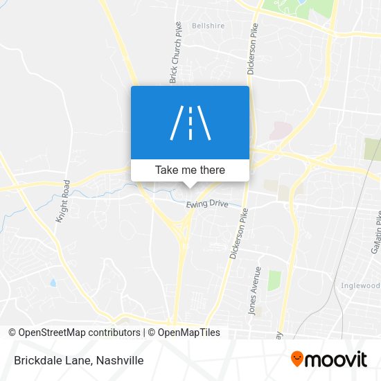 Mapa de Brickdale Lane