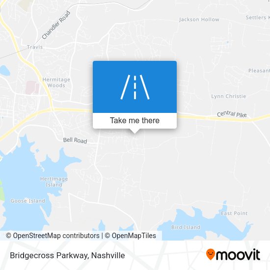 Bridgecross Parkway map