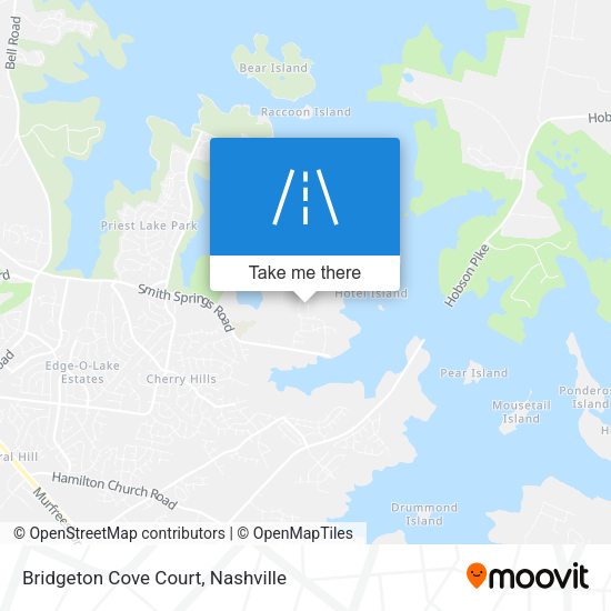 Bridgeton Cove Court map