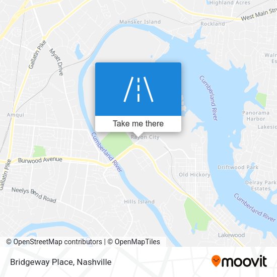 Mapa de Bridgeway Place