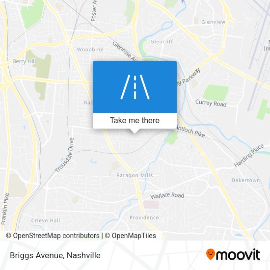 Mapa de Briggs Avenue