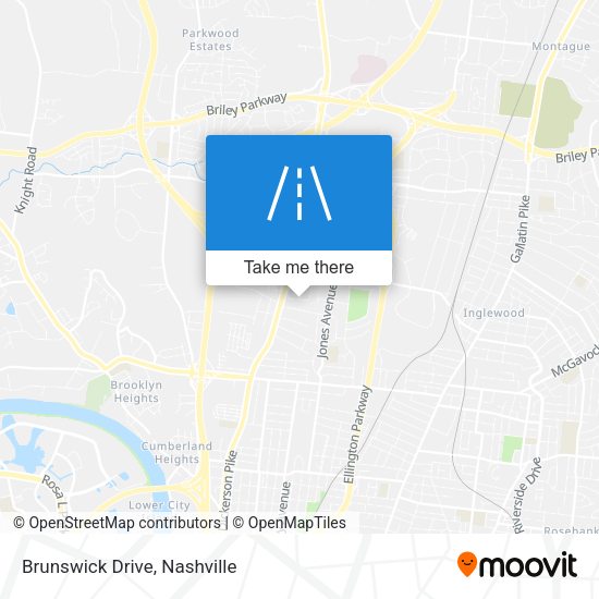 Mapa de Brunswick Drive