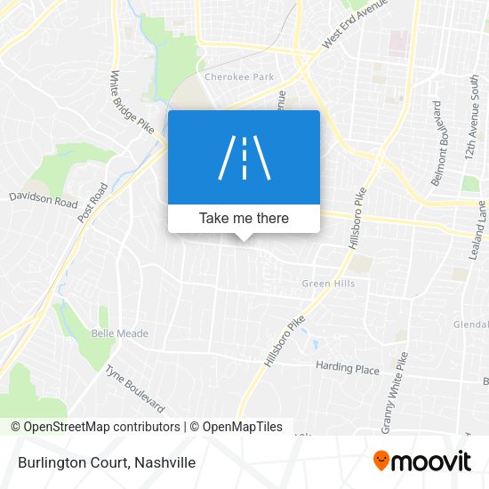 Mapa de Burlington Court