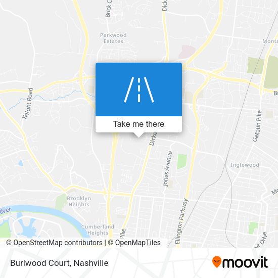 Mapa de Burlwood Court