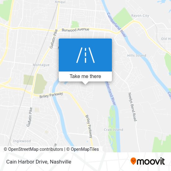 Mapa de Cain Harbor Drive