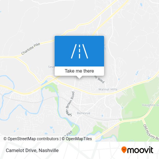 Mapa de Camelot Drive