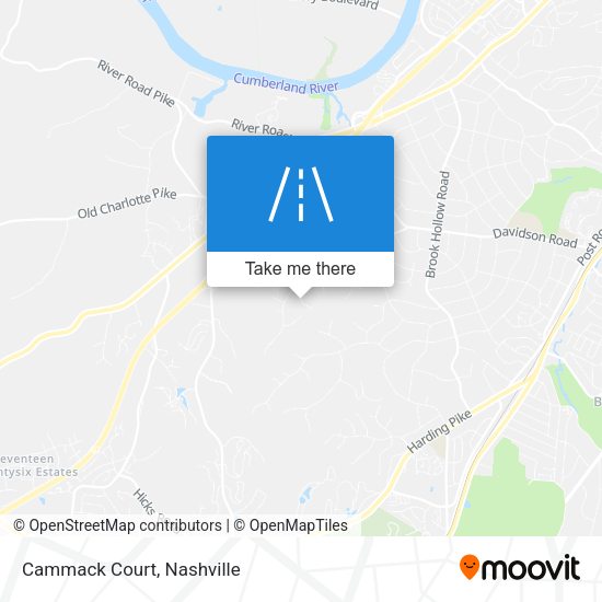 Mapa de Cammack Court