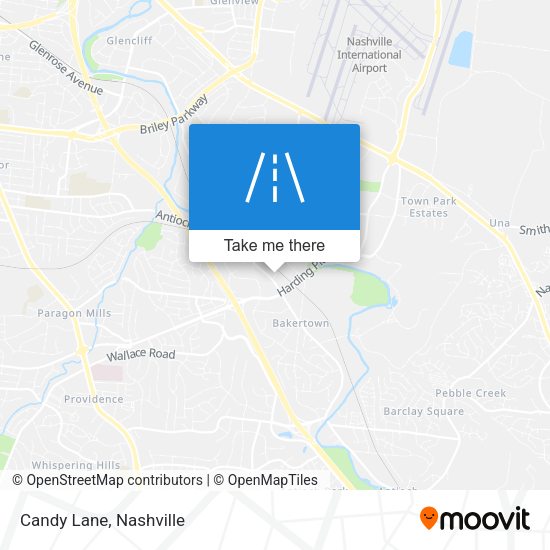 Mapa de Candy Lane