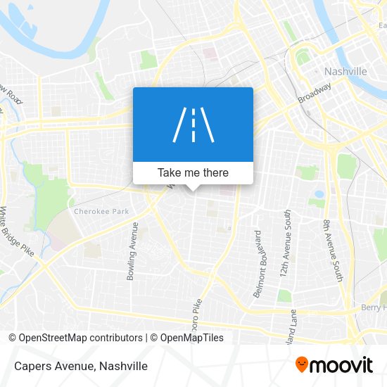 Mapa de Capers Avenue