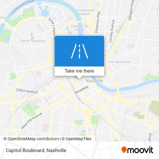 Capitol Boulevard map