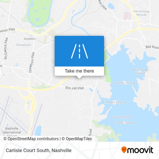 Mapa de Carlisle Court South