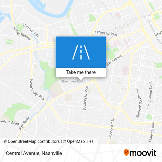 Mapa de Central Avenue