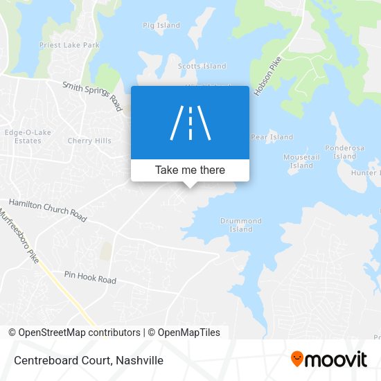 Centreboard Court map