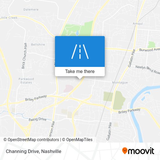Mapa de Channing Drive