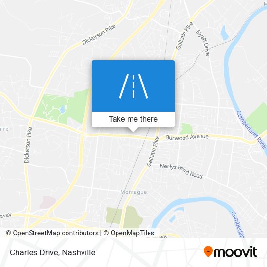 Mapa de Charles Drive