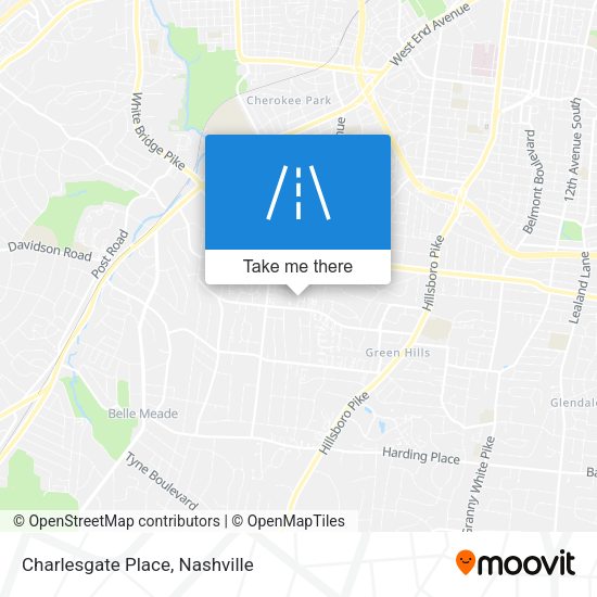Charlesgate Place map