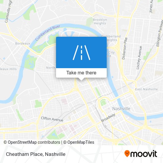 Mapa de Cheatham Place
