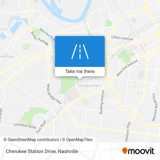 Cherokee Station Drive map