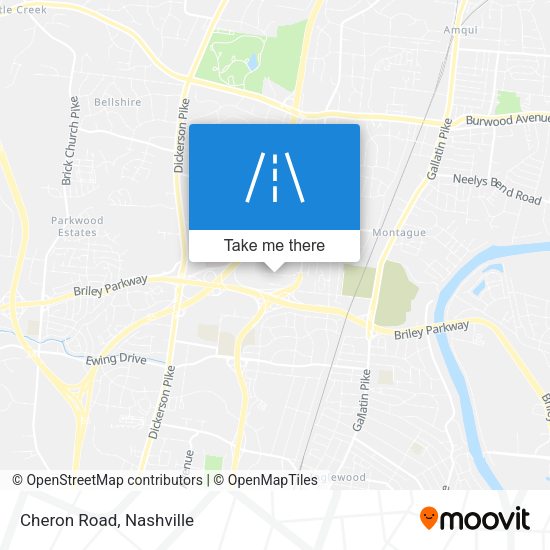 Mapa de Cheron Road