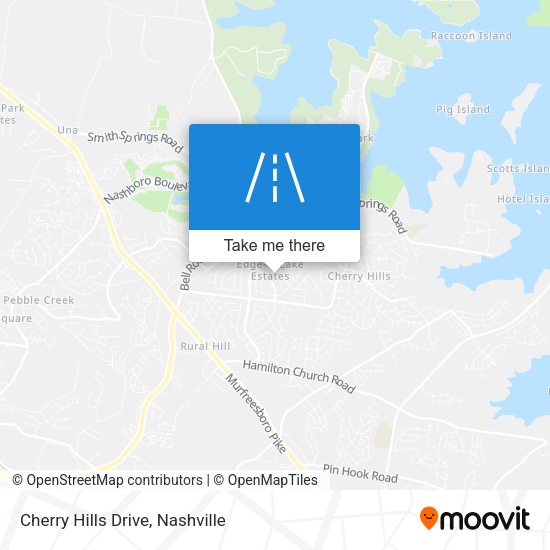 Cherry Hills Drive map