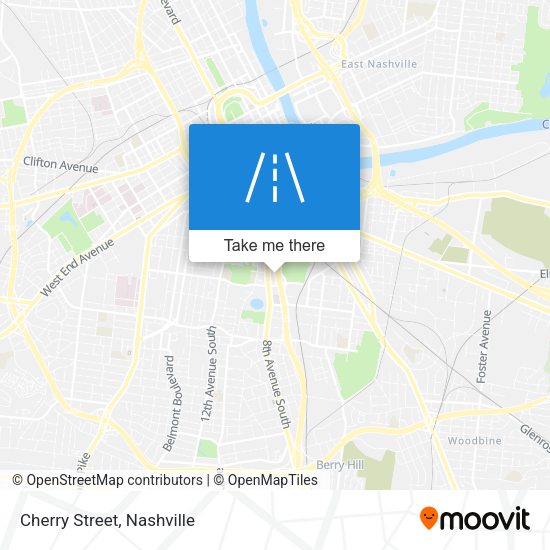 Mapa de Cherry Street