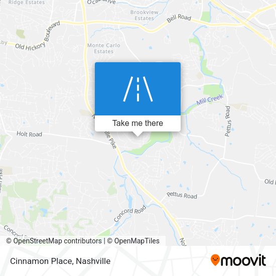 Mapa de Cinnamon Place