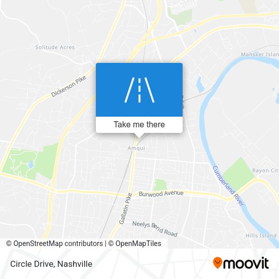 Mapa de Circle Drive