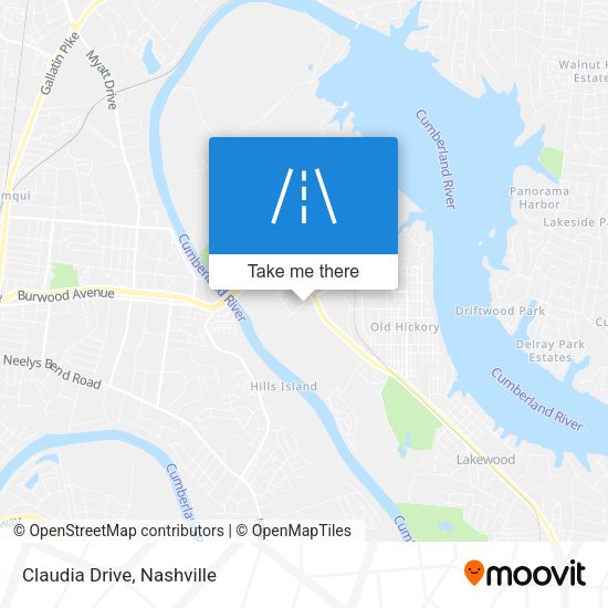 Mapa de Claudia Drive