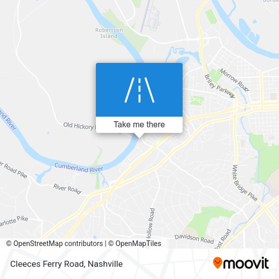 Mapa de Cleeces Ferry Road