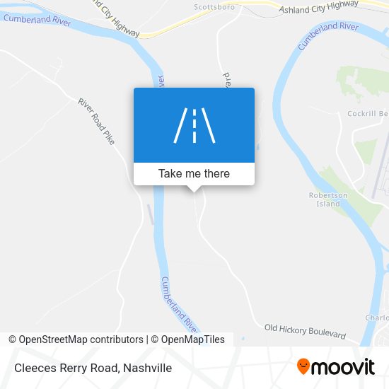 Cleeces Rerry Road map