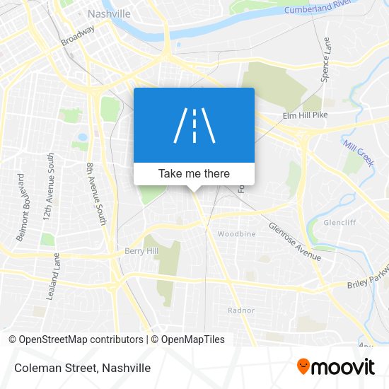 Mapa de Coleman Street