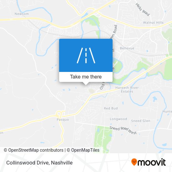 Collinswood Drive map