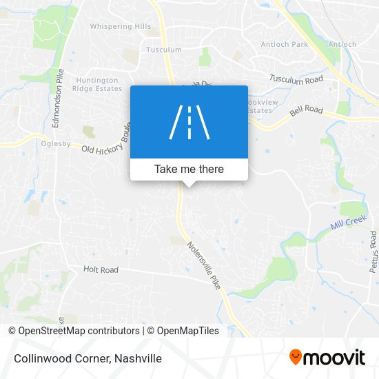 Collinwood Corner map
