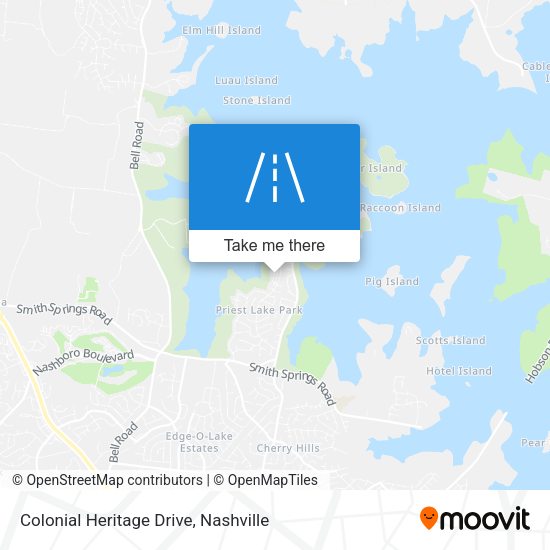 Colonial Heritage Drive map