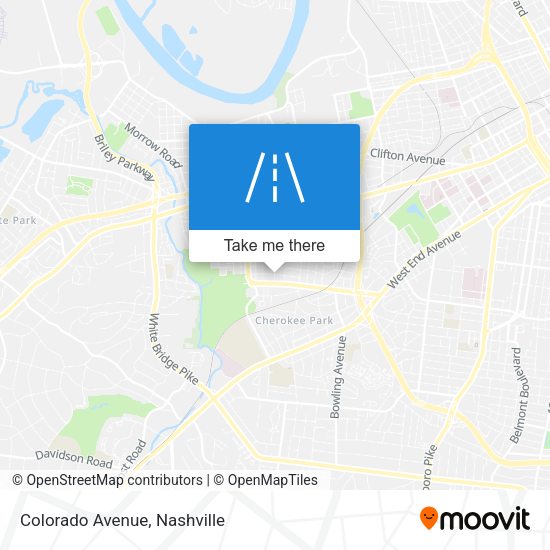 Mapa de Colorado Avenue