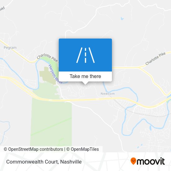Commonwealth Court map
